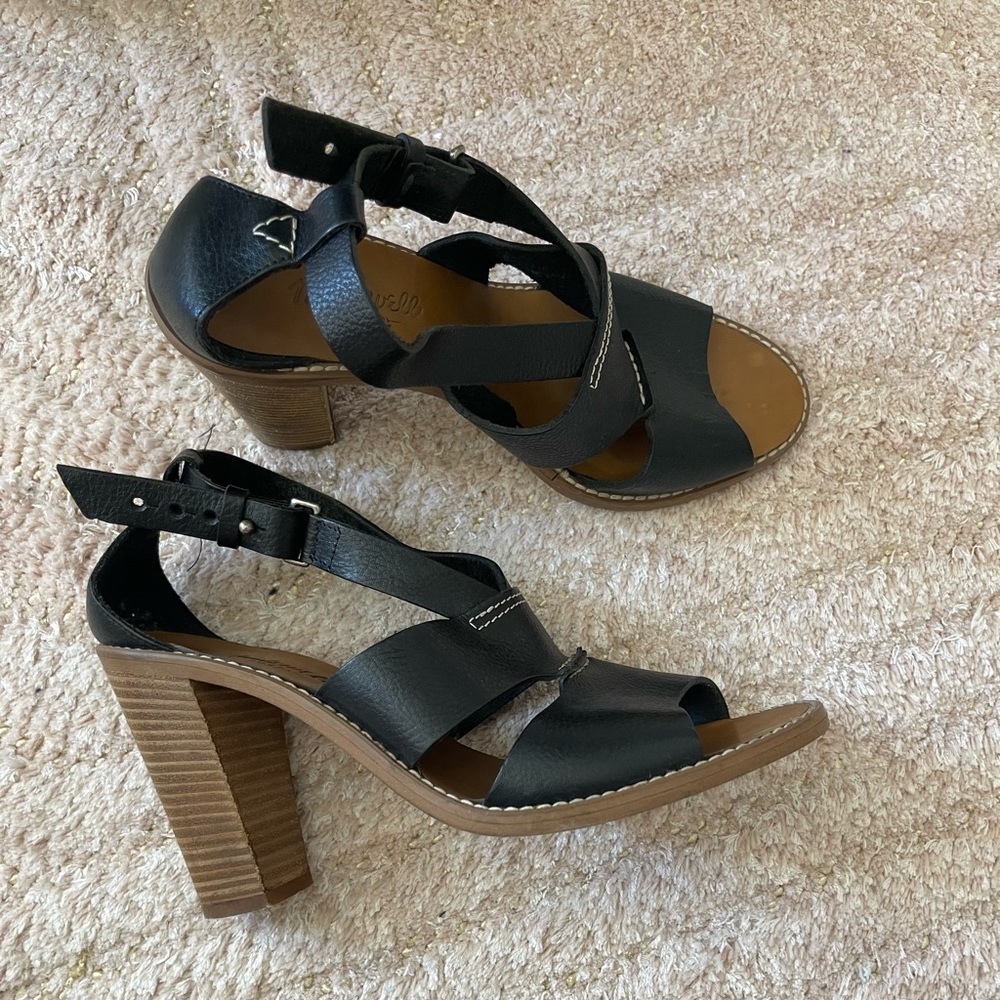 Madewell Block Heels Sandals